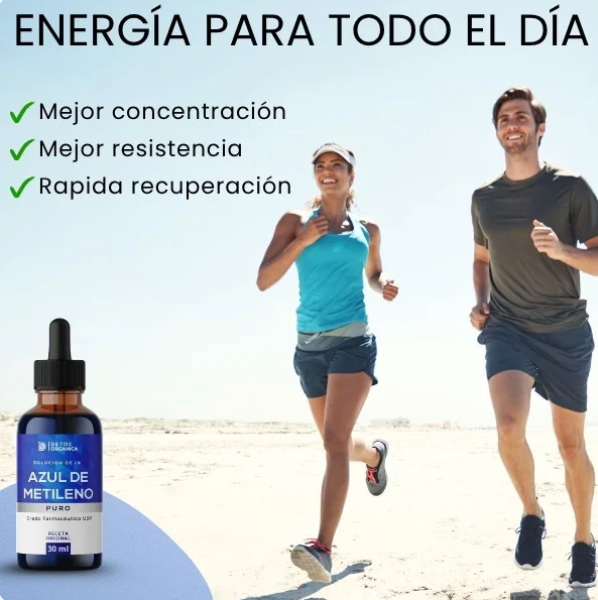 AZUL DE METILENO AYURVEDIC 30 ML - ORIGINAL (45 días) - 1% de concentración