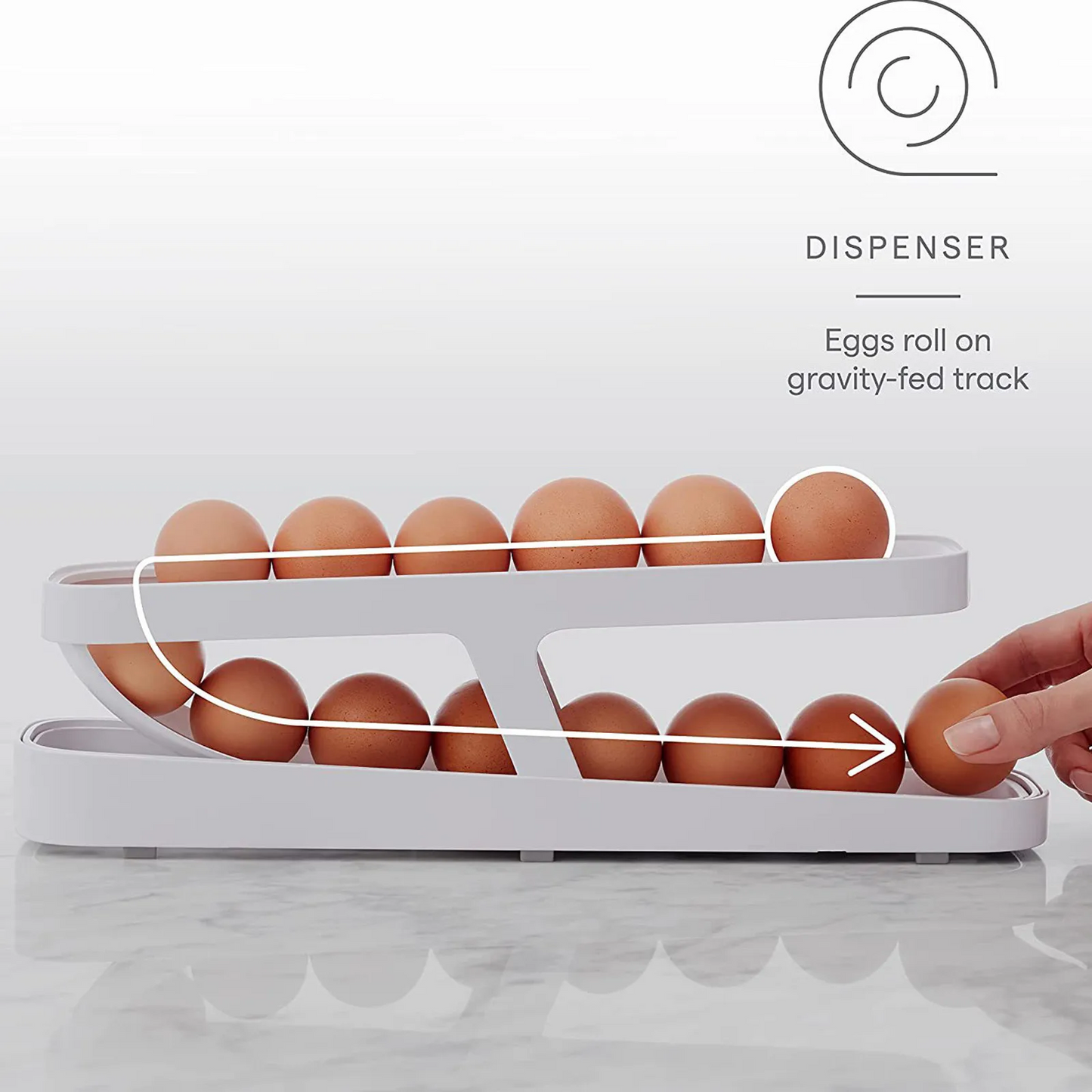 Combo con 2 Dispensadores para hasta 14 Huevos cada