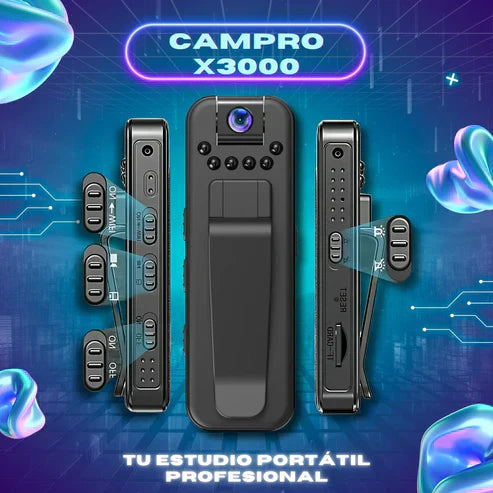 GuarCam® Ultra 1080P con Gravacción 180° + 4 REGALOS EXCLUSIVOS
