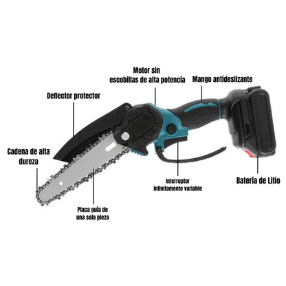 Mini Motosierra Eléctrica de 4 IN OFERTA